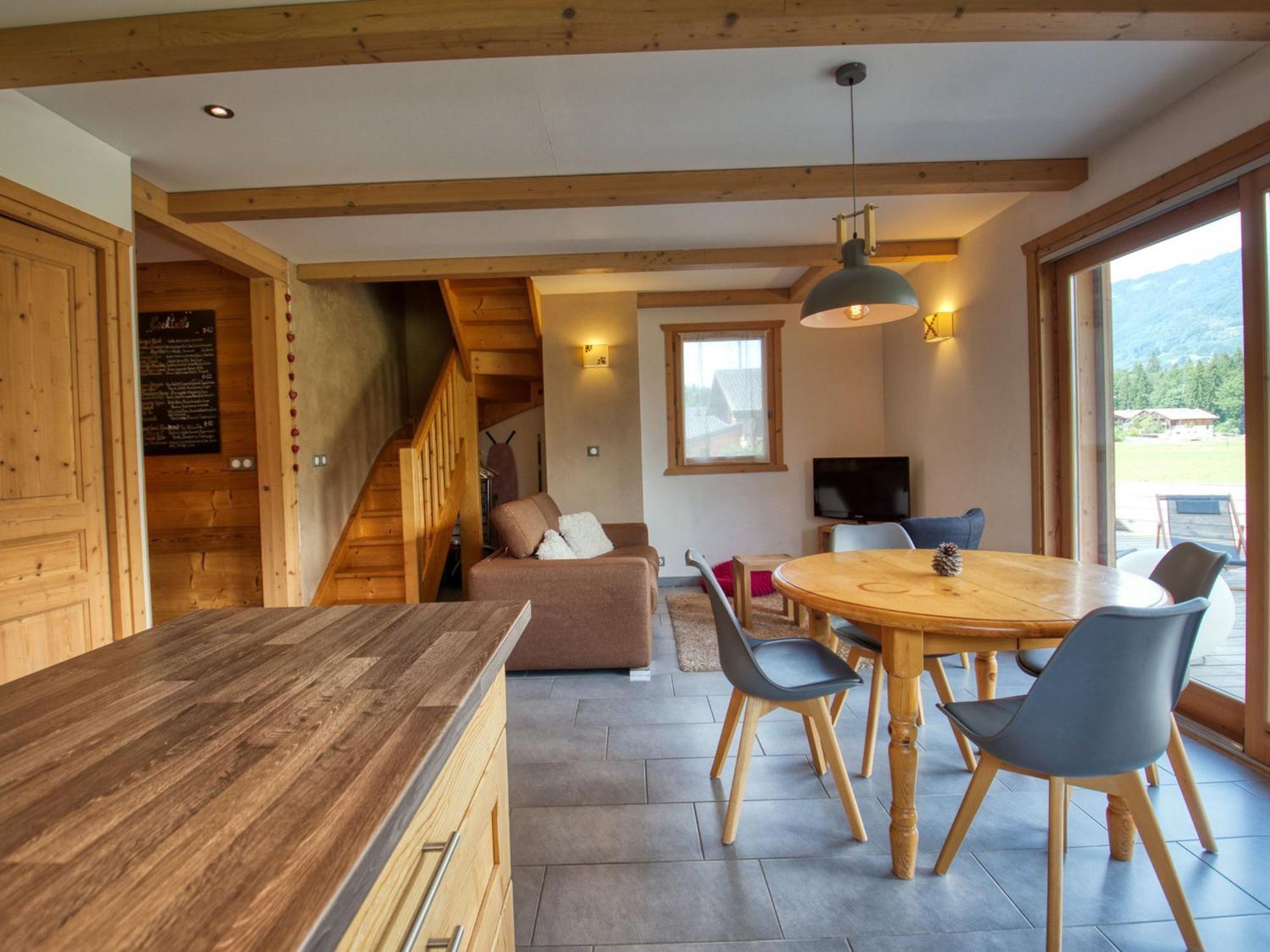 Duplex 2 Chambres Avec Grande Terrasse, Animaux Acceptes, A Samoens - Fr-1-642-77 מראה חיצוני תמונה