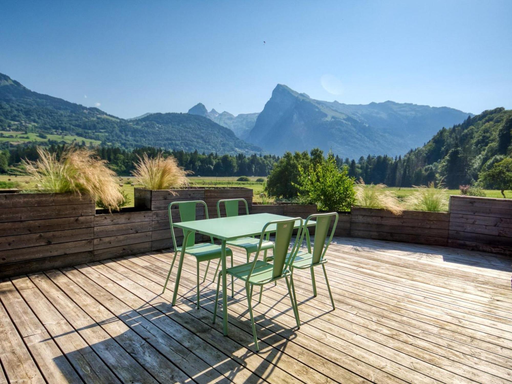 Duplex 2 Chambres Avec Grande Terrasse, Animaux Acceptes, A Samoens - Fr-1-642-77 מראה חיצוני תמונה